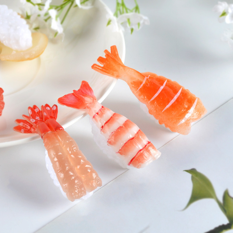 Interior Design Japan - Makanan Sushi Jepang palsu Salmon Sushi