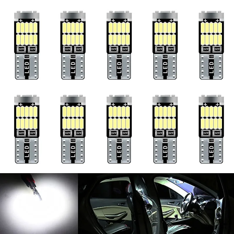 Interior Design Icon - 10 buah lampu Interior mobil T10