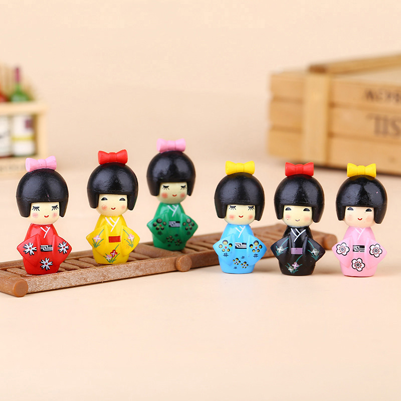 Interior Design Japan - Patung Gadis Jepang Lucu Baru Dekorasi