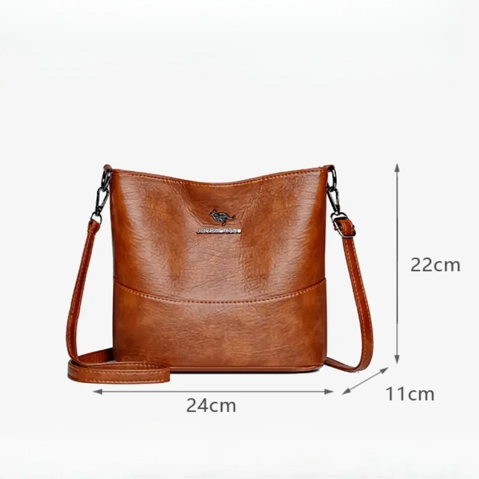 Tas Selempang Kulit PU Lembut  - Interior Design Japan ulasan dan harga