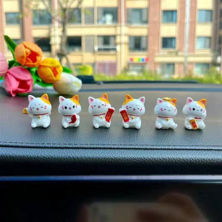 Ornamen kucing keberuntungan J - Interior Design Japan ulasan dan harga