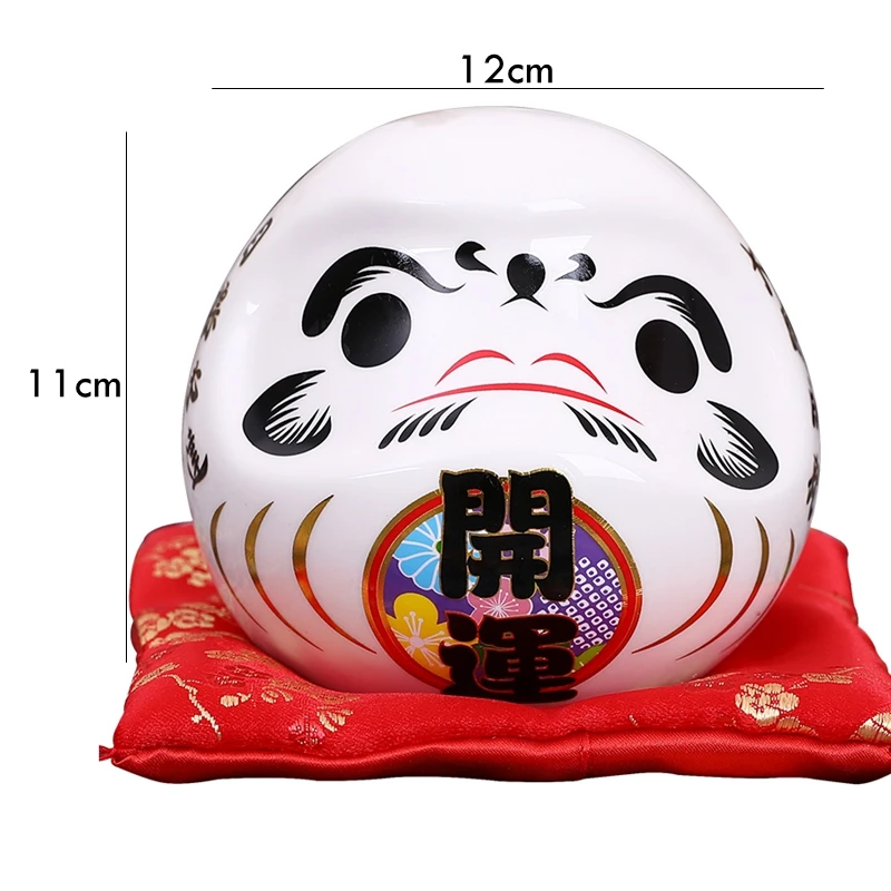 Patung Daruma keramik Jepang 4 - Interior Design Japan ulasan dan harga