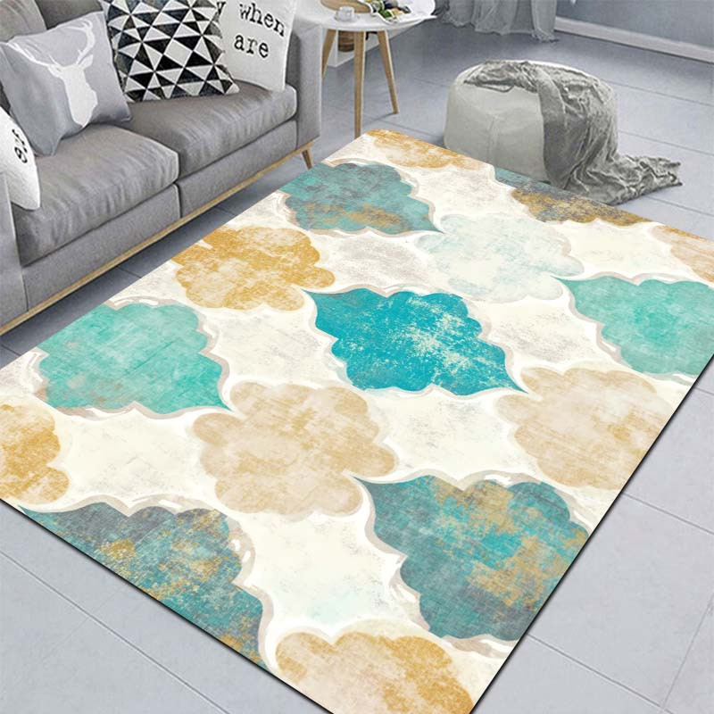 Karpet Lantai Desain Kontras M - Interior Design Monochrome ulasan dan harga