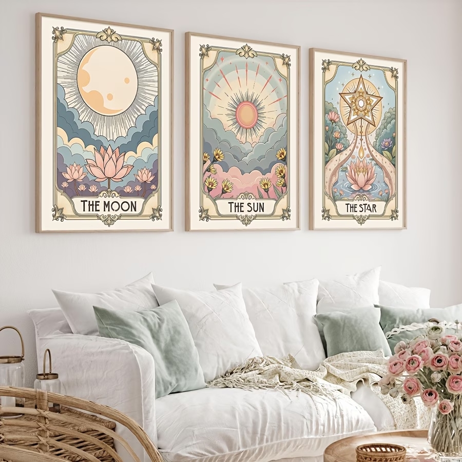 Gambar Poster Lukisan Kanvas C - Interior Design Living Room ulasan dan harga