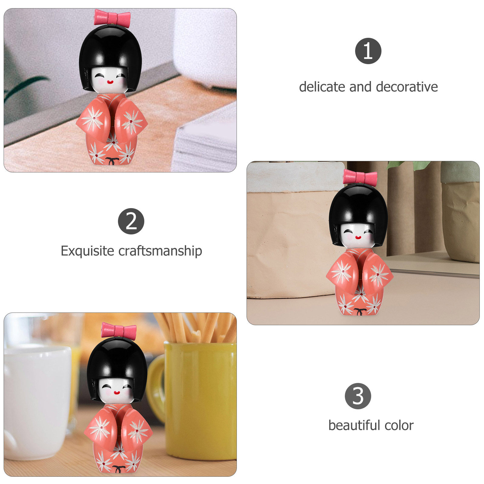 Ornamen Kayu Kimono Jepang yan - Interior Design Japan ulasan dan harga