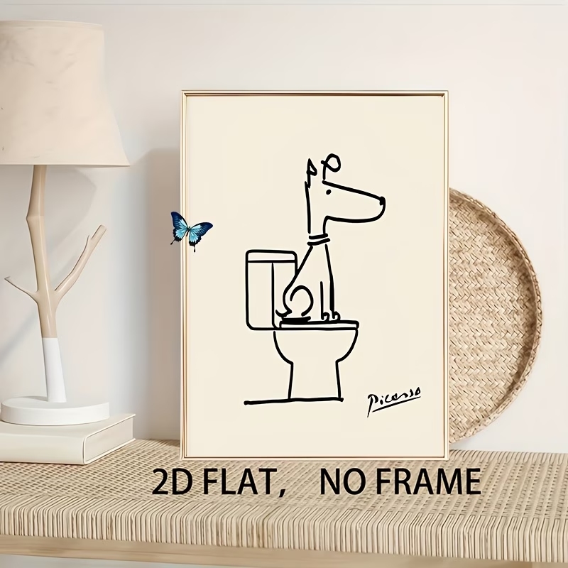 Modern, Retro Fun Dog Toilet P - Interior Design Living Room ulasan dan harga