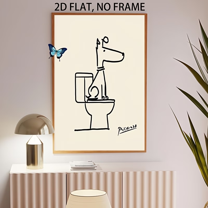 Modern, Retro Fun Dog Toilet P - Interior Design Living Room ulasan dan harga