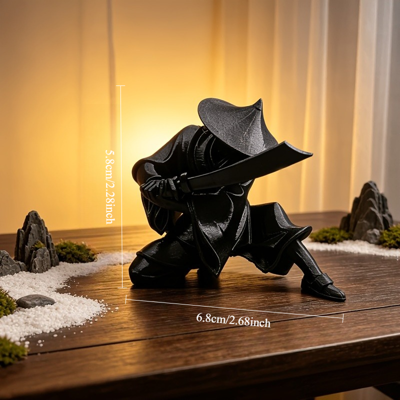 Patung Mini Samurai Tradisiona - Interior Design Japan ulasan dan harga