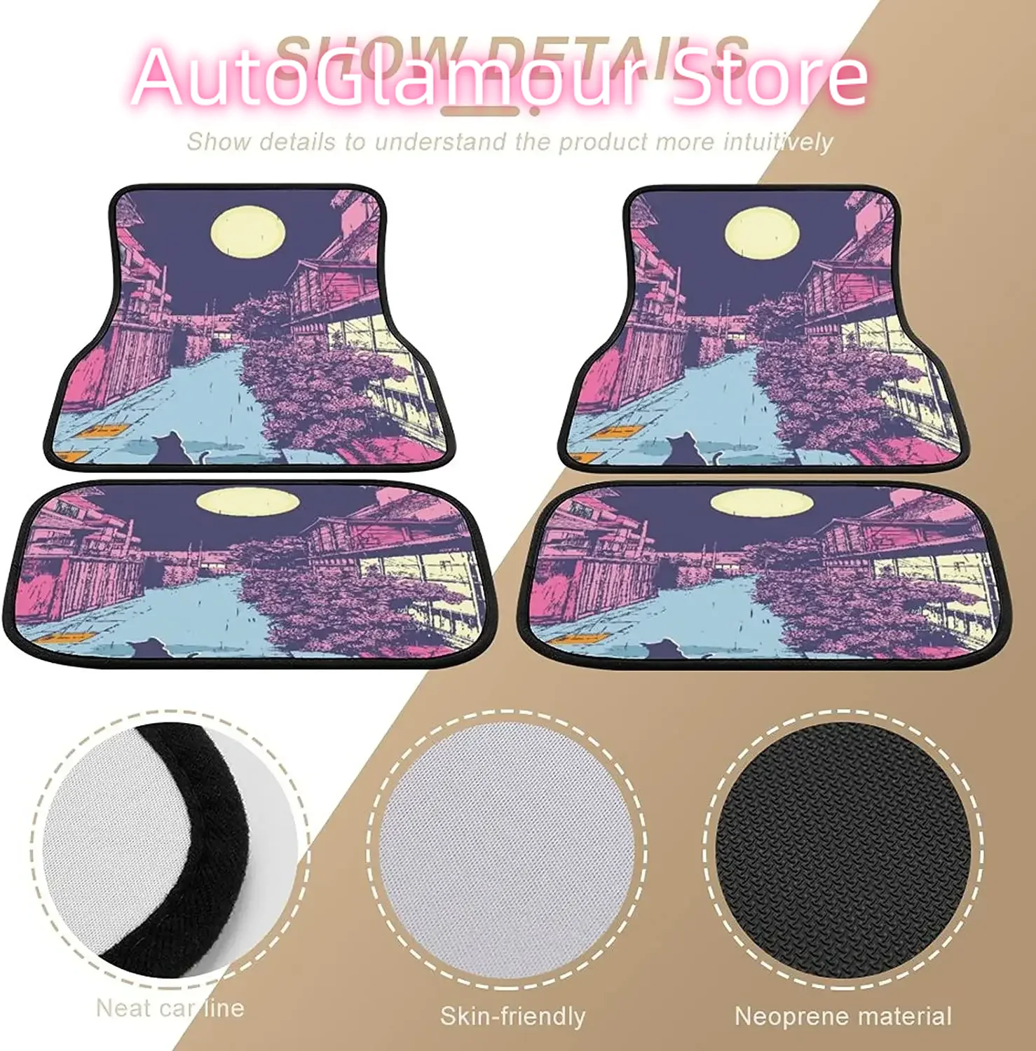 Karpet Mobil Universal Motif K - Interior Design Japan ulasan dan harga