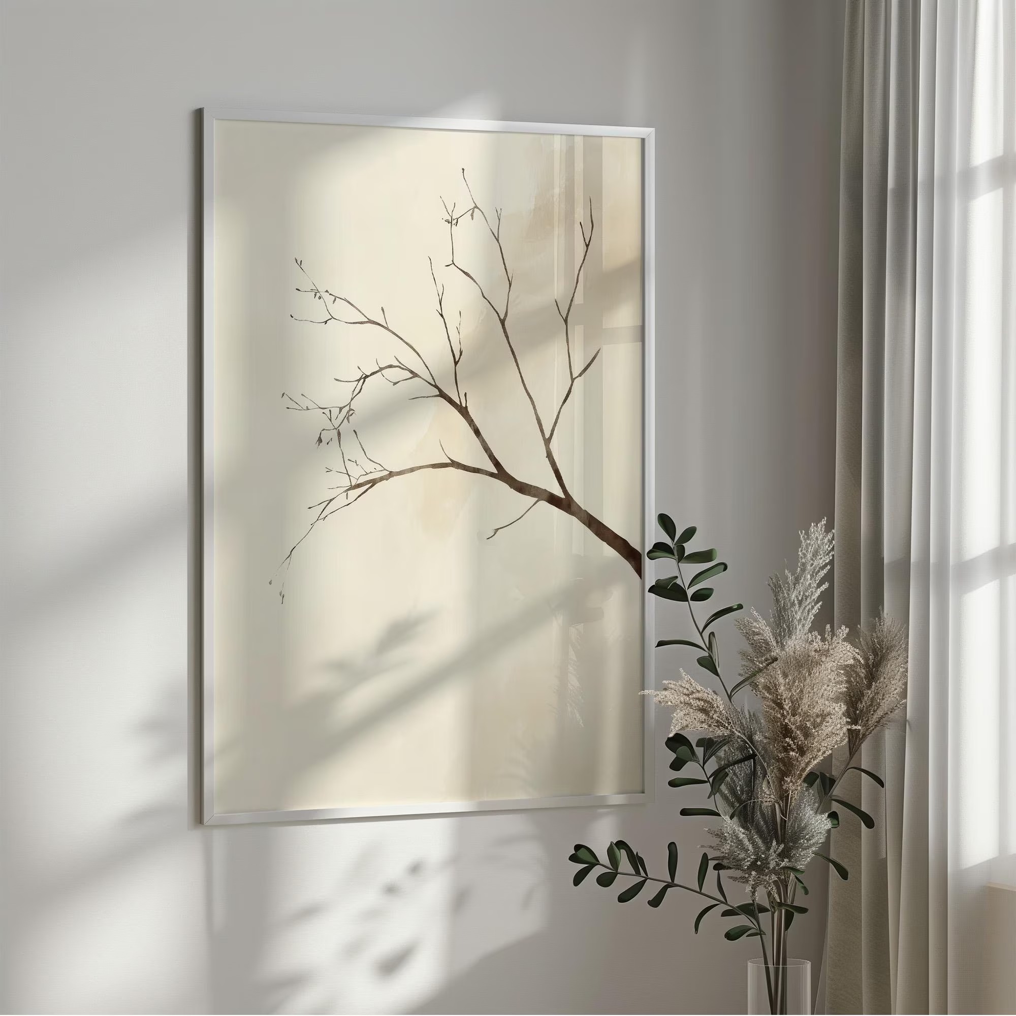 Seni dinding interior, Wabi-sa - Interior Design Japan ulasan dan harga