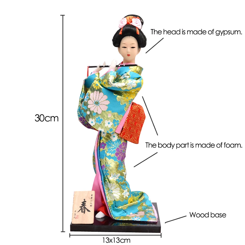 30 Cm Tradisional Jepang Geish - Interior Design Japan ulasan dan harga