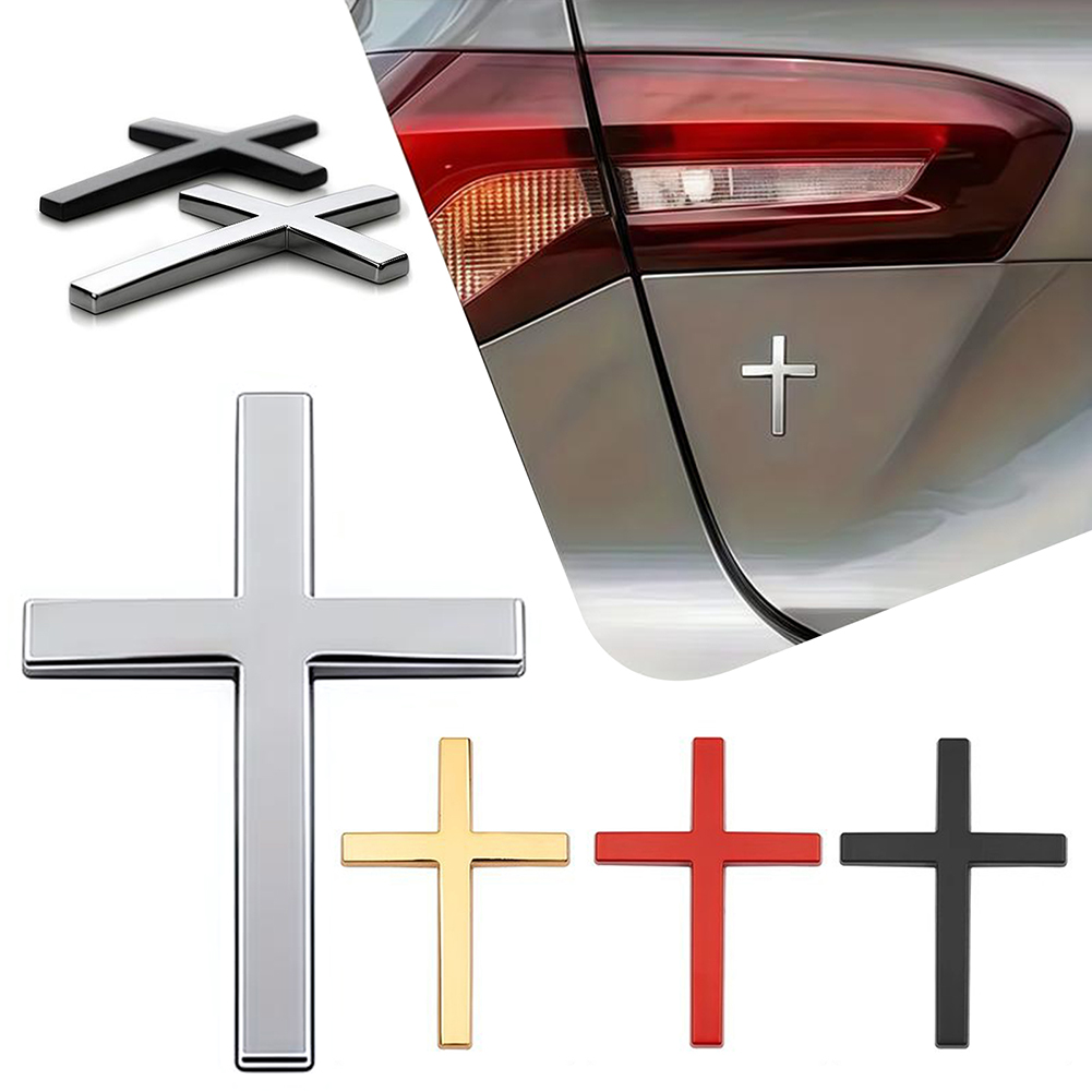 Christian Cross-Sticker SUV Ca - Interior Design Icon ulasan dan harga
